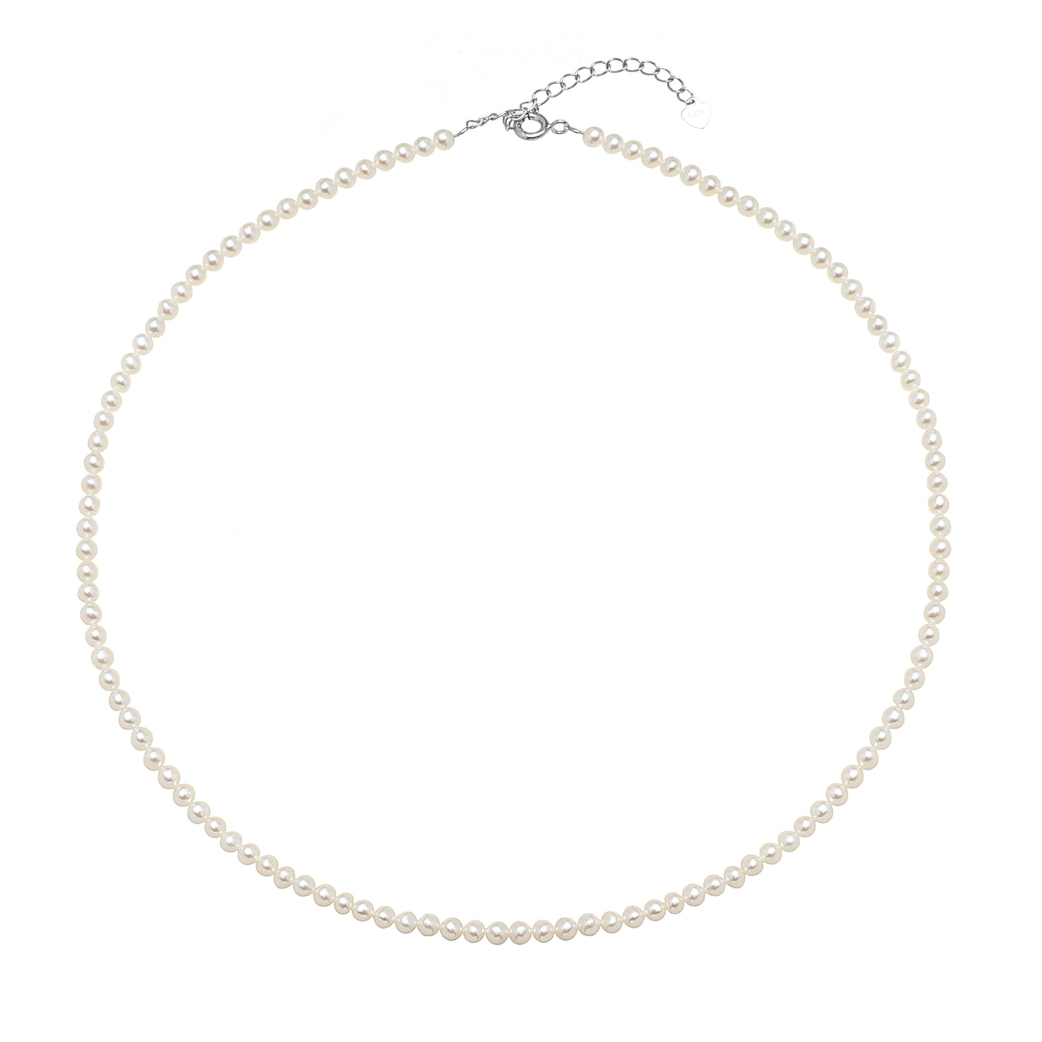 6.0-7.0 mm White Freshwater Pearl Necklace