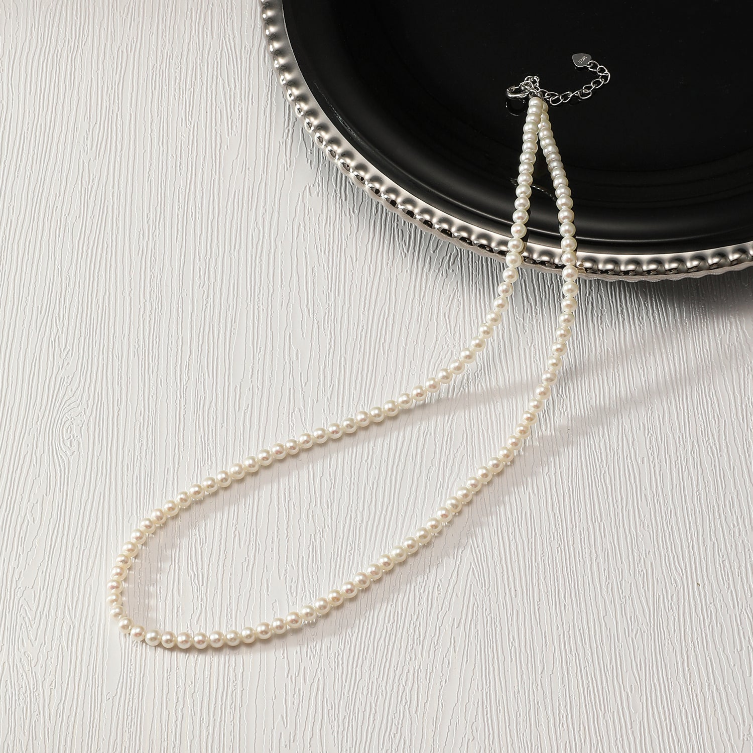 6.0-7.0 mm White Freshwater Pearl Necklace