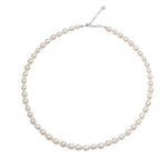 7.0-8.0mm White Freshwater Pearl Necklace