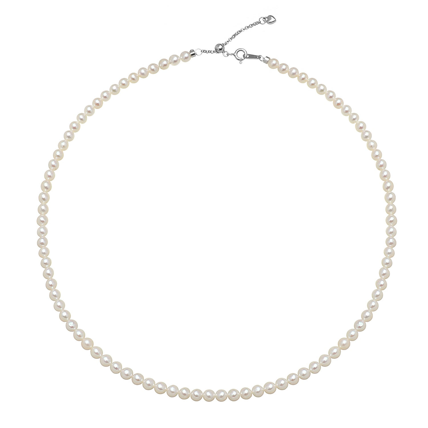 5.0-6.0 mm White Freshwater Pearl Necklace