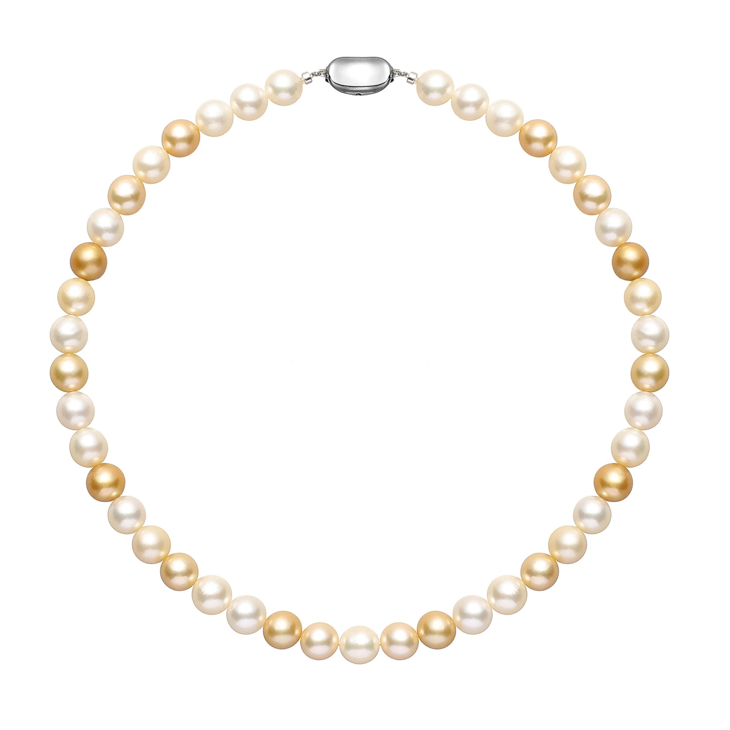 9.0-10.0 mm Multicolor South Sea Pearl Necklace